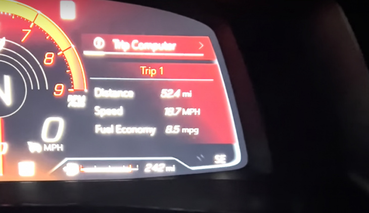 first c8 corvette z06 engine failure occurs with just 52 miles on the odometer