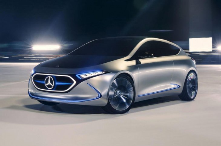 every mercedes eq electric car previewed