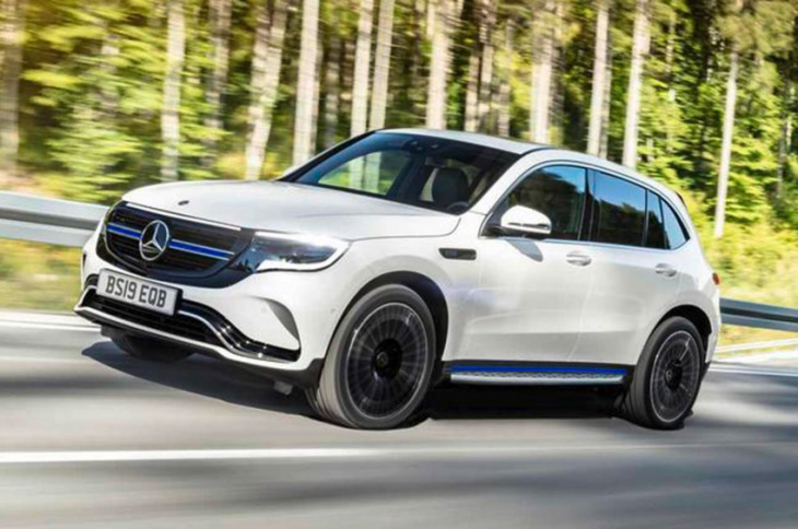 every mercedes eq electric car previewed
