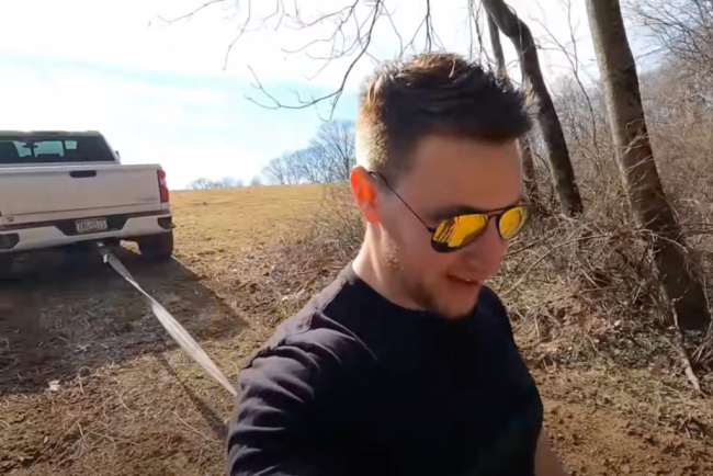 controversial youtuber shows us how not to recover a 4×4