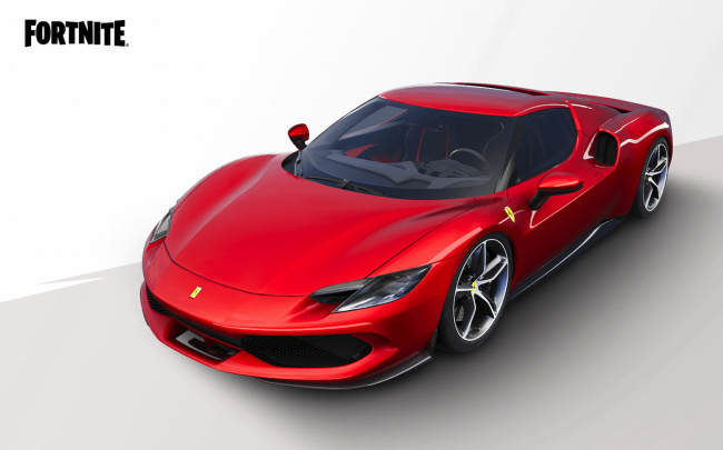 Ferrari 296 GTB stars in Fortnite video game