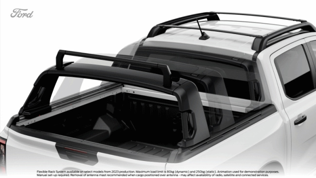 flexible rack system adds versatility to ford ranger