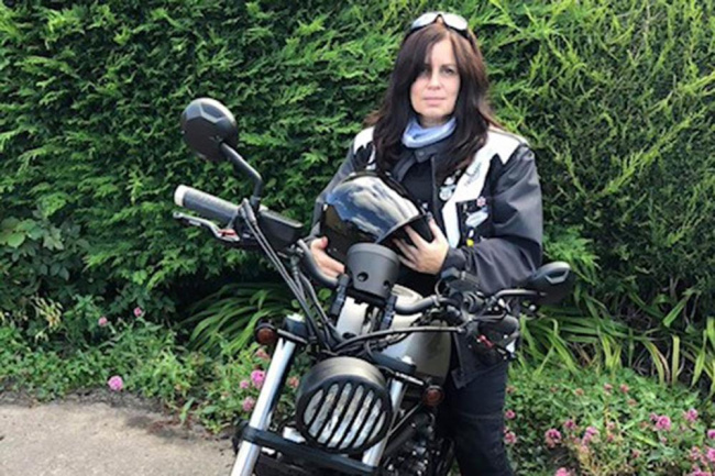 Rebel with a cause - the author bringing lady Honda Rebel owners together