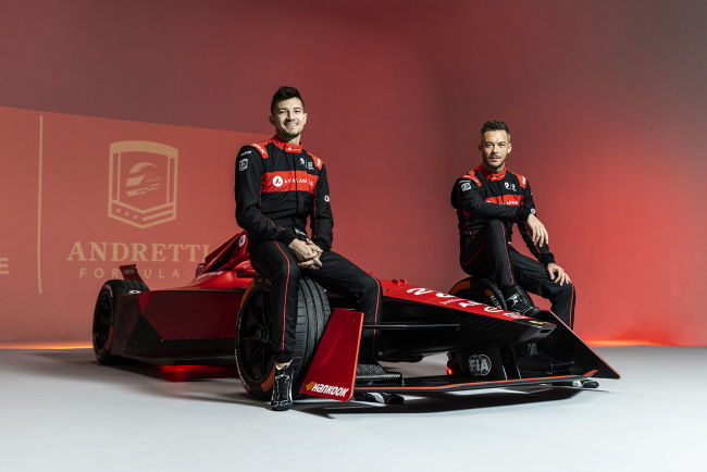 andretti unveils livery for its first porsche formula e season