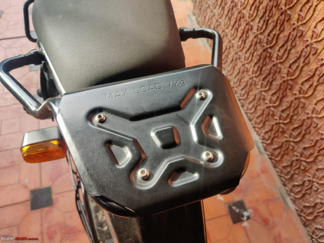 Installed a bigger rear rack plate on my 2022 Royal Enfield Himalayan, Indian, Member Content, Royal Enfield, 2022 Royal Enfield Himalayan, motorcycles, Bikes