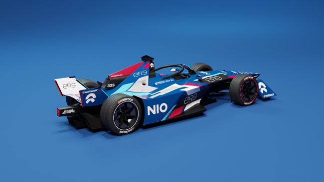 new-look livery for nio 333 formula e team amid rival buzz