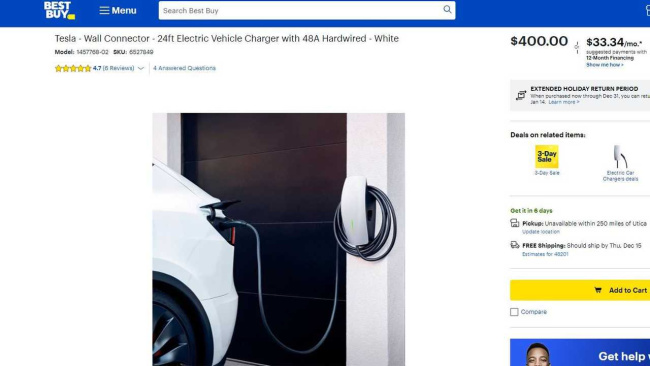 you can now buy an official tesla charger at best buy