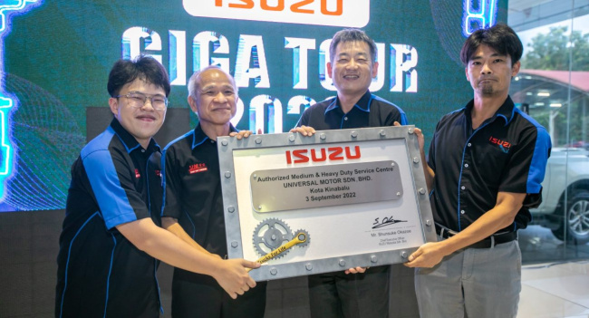 Isuzu launches first medium and heavy duty truck dealership in Sabah