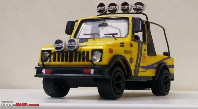 Customised my 3 Maruti Gypsy scale models for an enhanced look, Indian, Member Content, Scale Models, Maruti Gypsy