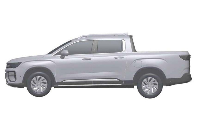 Patent images leak Geely’s upcoming pickup
