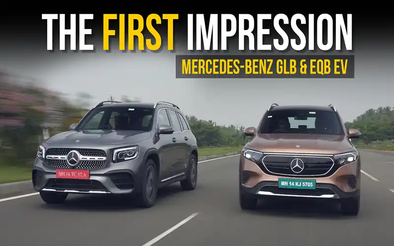 Mercedes-Benz GLB & EQB EV 7-seat SUV First Drive Review | The First Impression | Nov 2022