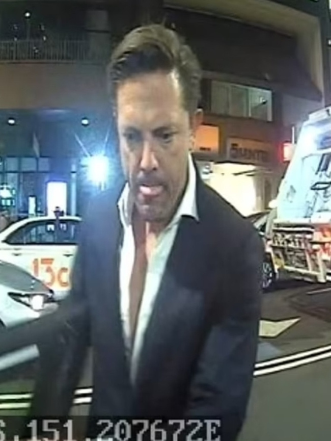 CCTV footage released by police of a man they wished to speak to in relation to the taxi theft. Picture: NSW Police, National, NSW & ACT, Courts & Law, Mirvac executive from ritzy suburb accused of Sydney taxi heist