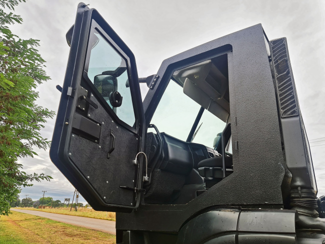 iveco, iveco trakker, south africa gets another armoured vehicle – an intimidating iveco truck
