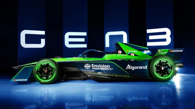 envision latest formula e team to reveal gen3 livery