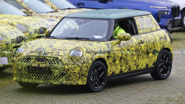 next-gen mini cooper prototypes spied looking production ready