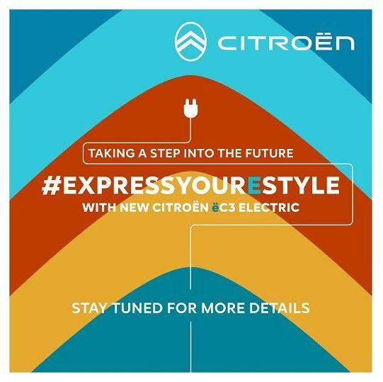 Citroen C3-based EV teased; to be called eC3, Indian, Citroen, Scoops & Rumours, Citroen C3, Electric SUV, Electric Vehicles