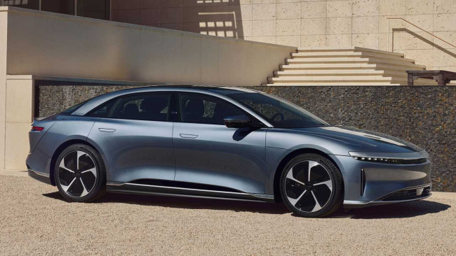 lucid air and gravity suv to be powered by panasonic batteries
