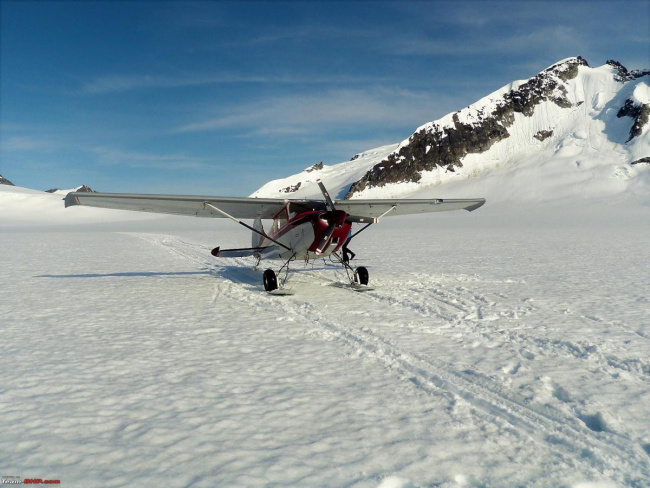 2 guys & a dog flew to Juneau Icefield in Alaska in old Cessna aircraft, Indian, Member Content, Aircraft