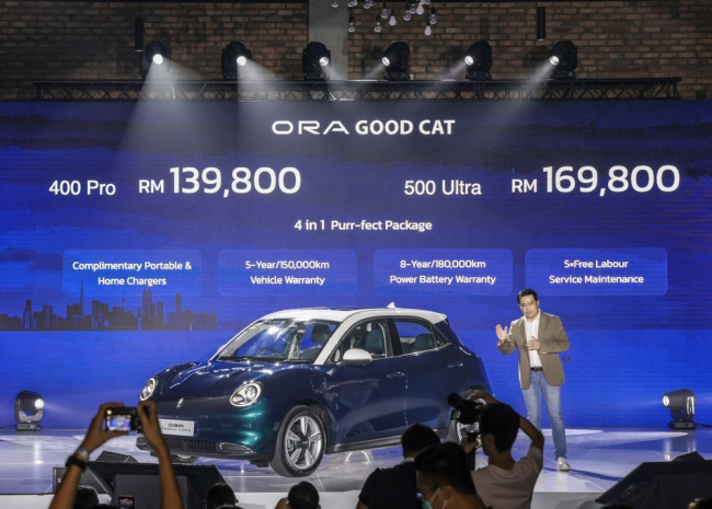 auto news, gwm malaysia, ora good cat malaysia, ev malaysia, purr-fect christmas for some as the first batch of ora good cats has arrived on our shores
