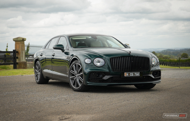 2022 bentley flying spur hybrid review (video)