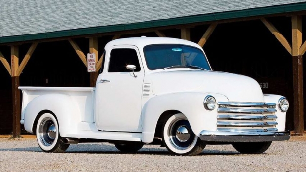 1952 Chevrolet Five-Window | Pickup Truck, 1950s Cars, 1952 Chevrolet, 1952 Chevrolet Five-Window, chevrolet, chevy, Chevy Truck, pickup truck, white wall tires