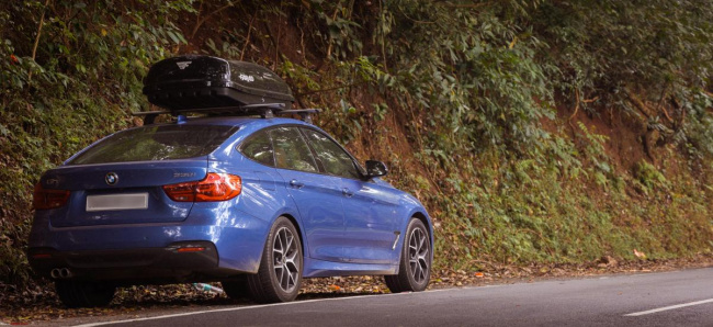 Got a roof box for my BMW 330i GT M-Sport ahead of my drive to Nadugani, Indian, Member Content, 330i M Sport