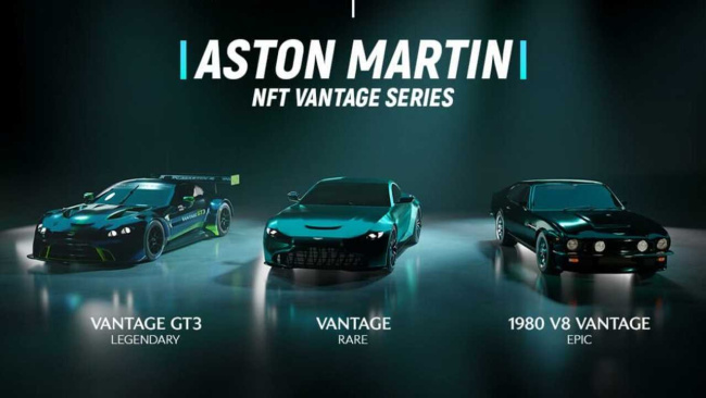 aston martin launches first-ever nft collection