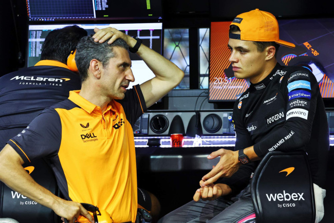 what mc laren’s new boss is planning for its f1 team