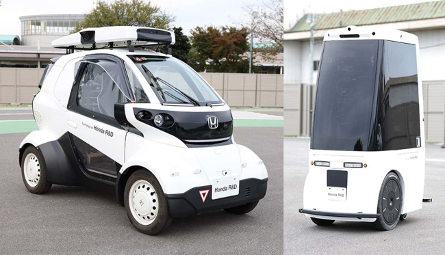 honda plans to make self-driving micro cars for people who can't or won't drive