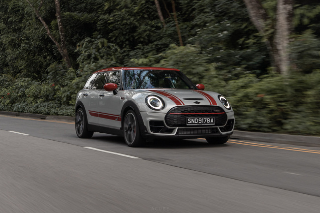 why the mini jcw clubman parks in a very special place in my heart