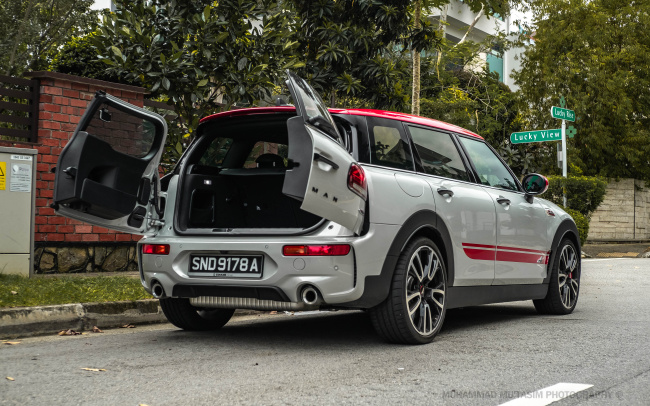 why the mini jcw clubman parks in a very special place in my heart