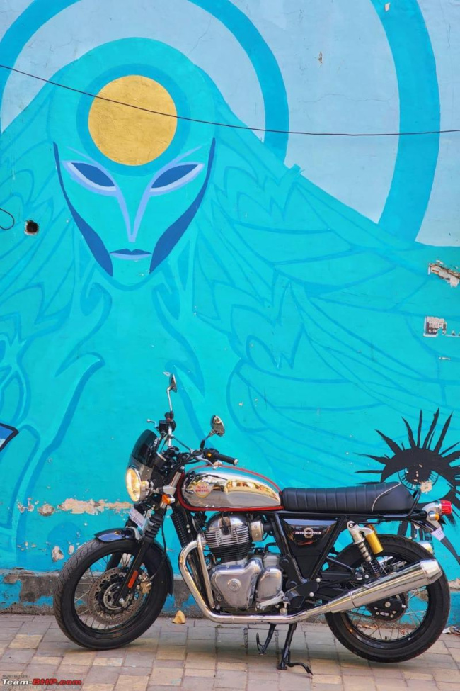 In pictures: My RE Interceptor 650 with murals of Delh's art district, Indian, Member Content, Royal Enfield, royal enfield interceptor 650, motorcycles, Bikes