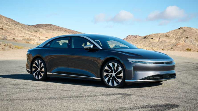 lucid lowers air grand touring's starting msrp to $138,000