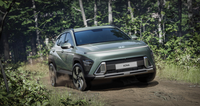 hyundai kona gets updated to look like the rest of its siblings
