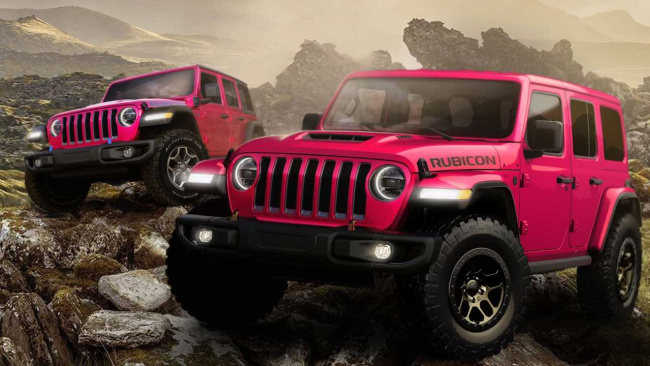 Jeep Wrangler Tuscadero Pink