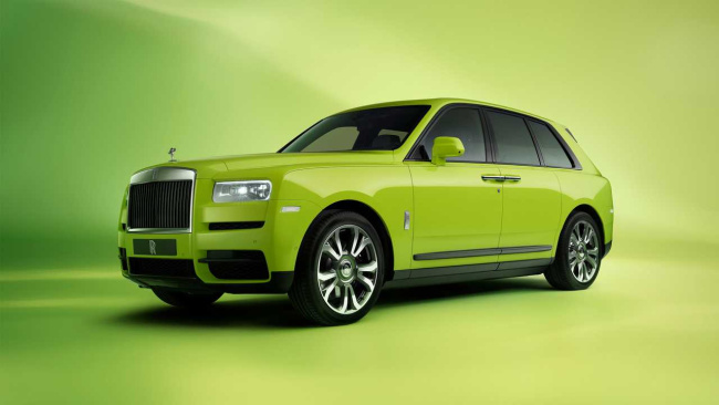 Rolls Royce Cullinan Inspired By Fashion Re-Belle Lime Green