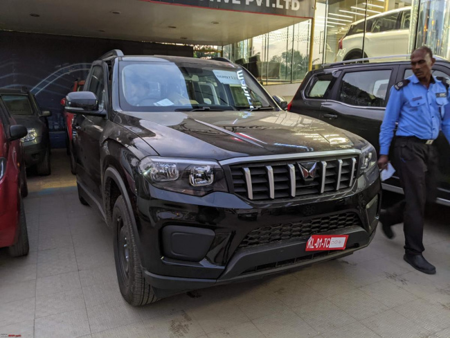 Checked out my Scorpio-N Z4 D AT prior to delivery: First observations, Indian, Member Content, Mahindra Scorpio N, Diesel, automatic