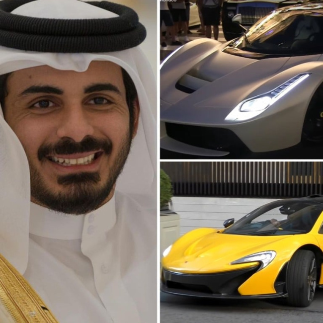 meet the qatari prince with an extravagant supercar collection: sheikh khalifa bin hamad, known as khk on instagram, flaunts porsches, ferraris, lamborghinis and bugattis – and works for the world cup