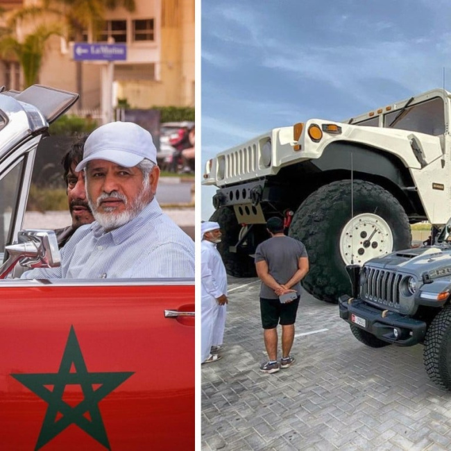 inside billionaire sheikh hamad’s obsession with supersizing cars: the uae royal is a guinness world records holder with a us$20 billion net worth … but why is he called the rainbow sheikh?