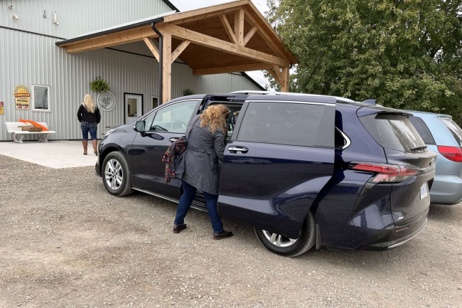 exploring ontario's cheese county in a 2022 toyota sienna