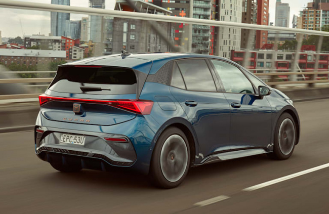 2023 cupra born pricing and features: electric hatchback due next year