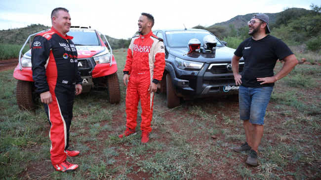 the topgear sa ultimate drive – the toyota hilux legend rs and the class t toyota hilux rally truck