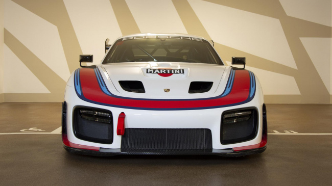 a porsche 935 that's covered zero miles is up for auction