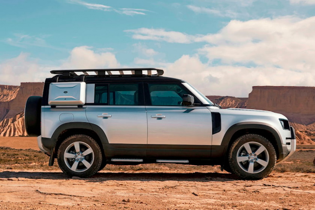 rumor, off-road, electric land rover defender is coming much earlier than expected