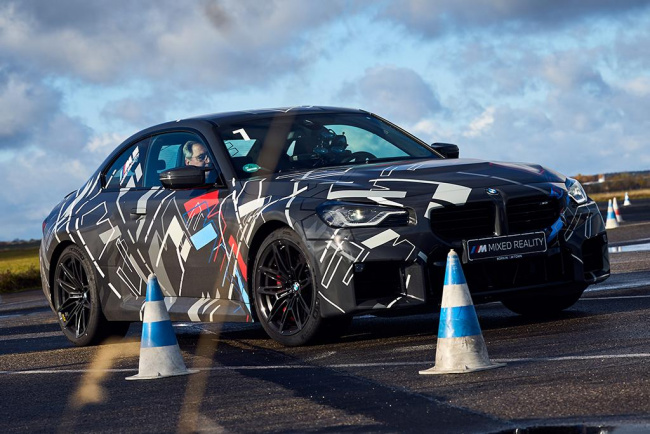 car features, performance cars, prestige cars, technology, mixing reality with gaming in the new bmw m2