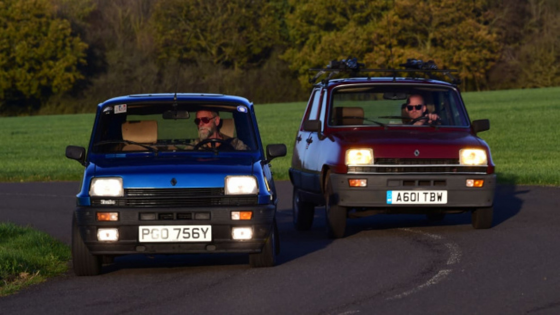 Renault 5 group test - head-to-head