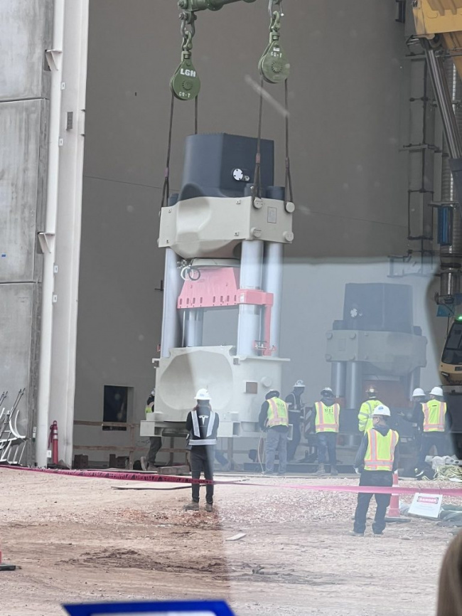 tesla installs heavy-duty sacmi machines at gigafactory texas’ cathode building