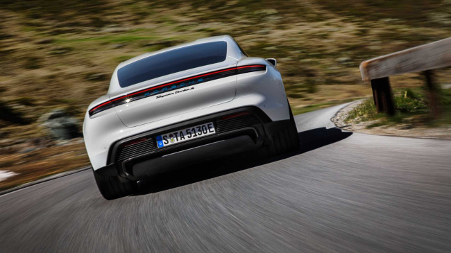 first drive: porsche taycan turbo s on local soil