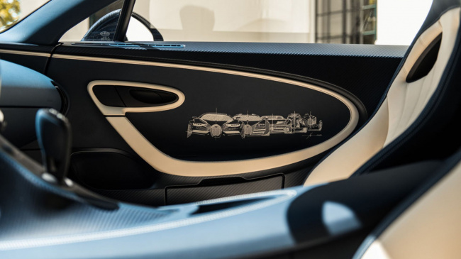bugatti honours founder’s daughter with chiron l’ébé edition models