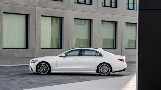 merc's leading star, the new s-class, looks set to dazzle